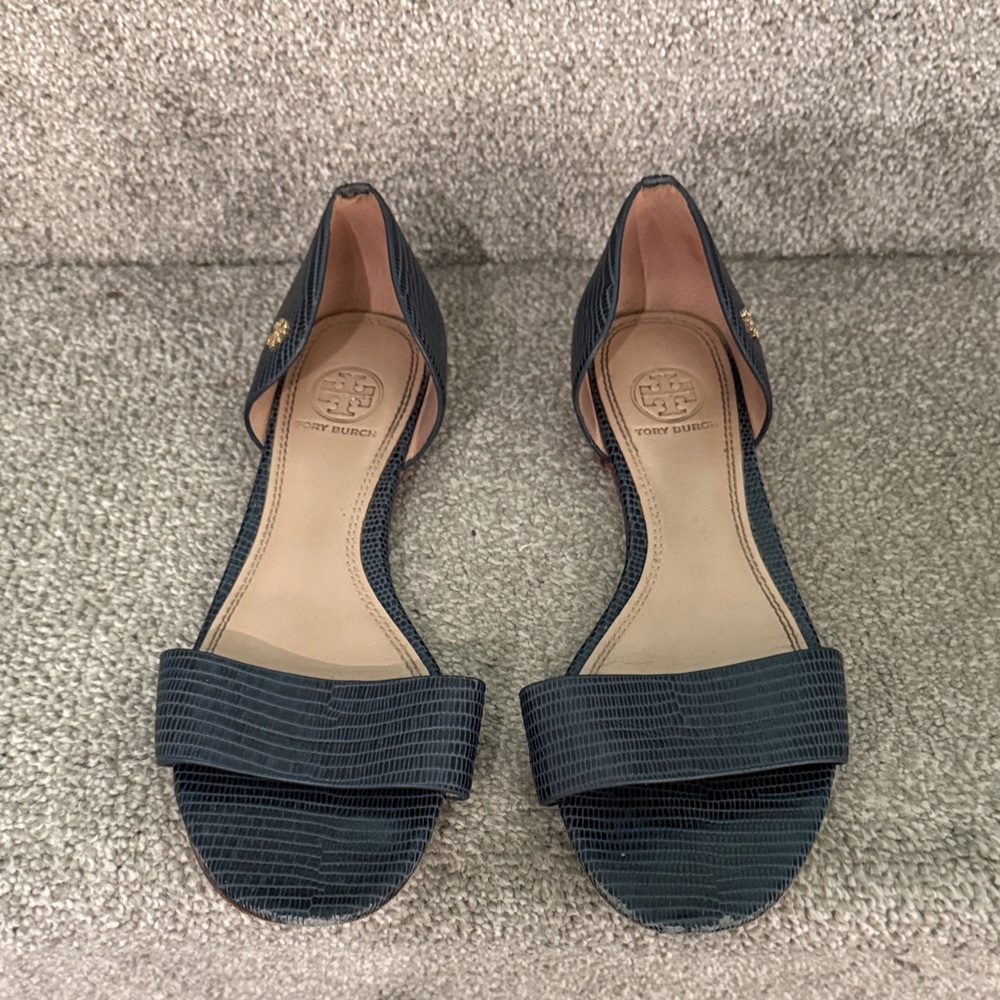 Tory Burch Navy Women's Sandals Shoes